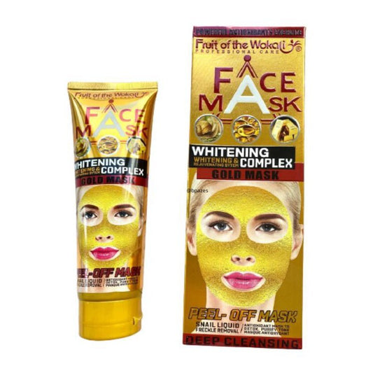 Masca de fata Gold Peel-Off – Curatare profunda si efect iluminator, Whitening Complex