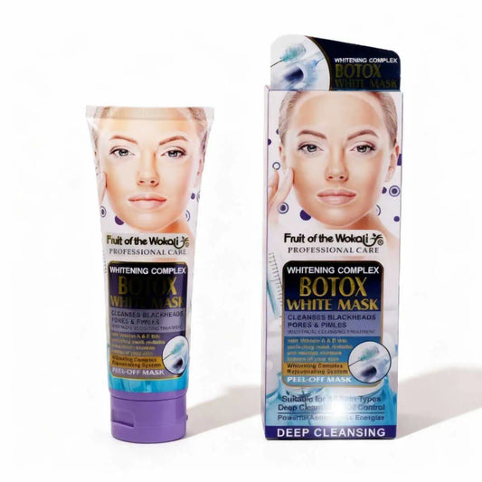 Masca de fata Fruit Of The Wokali Botox White Mask – Curatare profunda, eliminare puncte negre, Peel-Off
